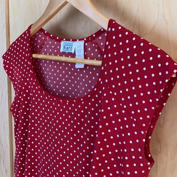 KEREN hart Cap-Sleeved Blouse - Picture 5 of 9